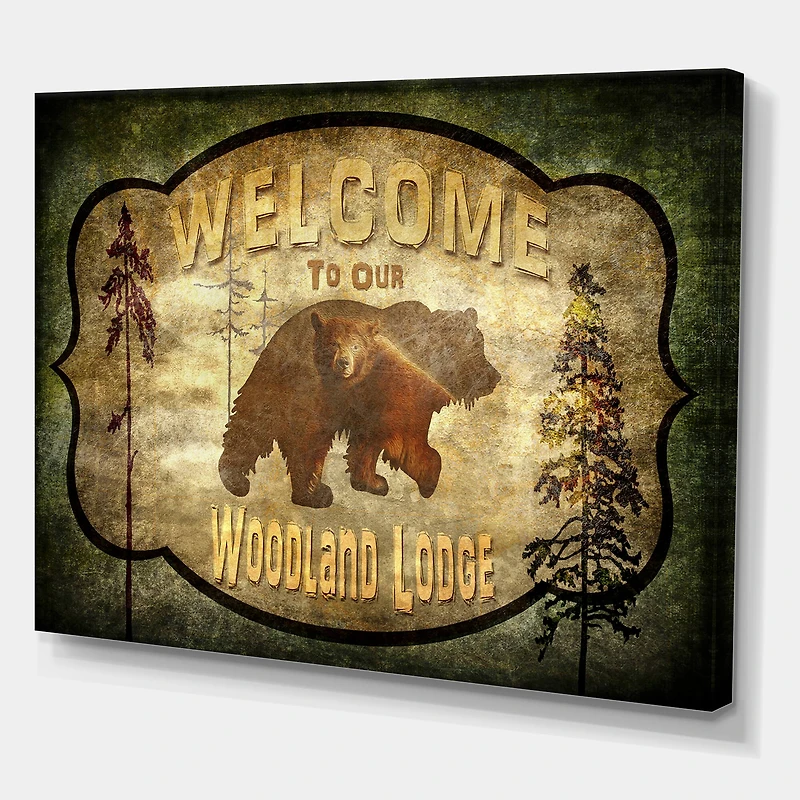 Designart - Welcome_Lodge Bear