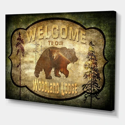 Designart - Welcome_Lodge Bear