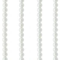 Glass White Pearl Round Beads, 10mm by Bead Landing™