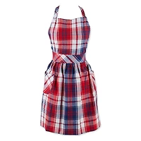 DII® Americana Red Plaid Apron