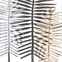 45" Black Iron Modern Wall Décor