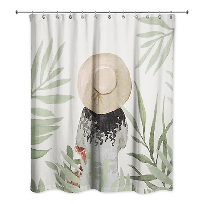 Sunhat Scene 71" x 74" Shower Curtain
