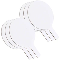 Flipside Economy Dry Erase Answer Oval Paddles, 6ct.