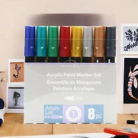 Metallic Acrylic Paint Marker Set by Artist's Loft™
