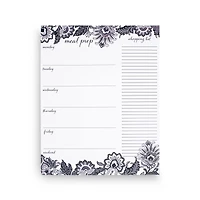 Vera Bradley® Java Navy White Meal Planner