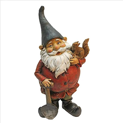 Design Toscano 17" Digger the Garden Gnome Statue
