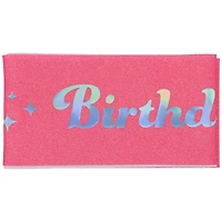 Glittery Birthday Girl Sash by Celebrate It™
