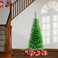 4.5 ft. Unlit Rowan Pencil Slim Artificial Christmas Tree