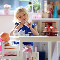 Toy Time Wooden & Magnetic Pretend Play Cake Set