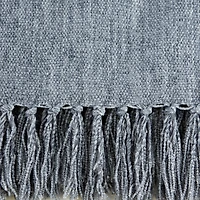 DII® Soft Denim Blue Chenille Throw