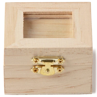 Wood Shadow Box with Lid by Make Market®