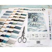 LetiStitch Walk as One Counted Cross Stitch Kit