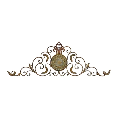 57" Gold iron Rustic Wall Décor