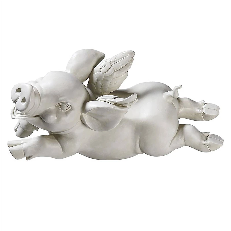 Design Toscano® 15.5" If Pigs Had Wings Sculpture