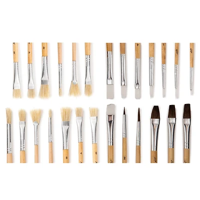 Necessities™ Multi Purpose Long & Short Handle Brush Set by Artist's Loft®