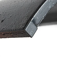 Hello Honey® Black Sleek Metal Round End Table