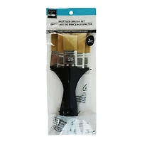 Flat Mottler Taklon 3 Piece Mixed Media Brush Set by Artist's Loft®