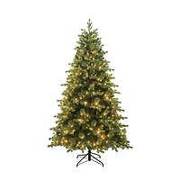 7.5ft. Pre-Lit Hunter Spruce Artificial Christmas Tree, Color Changing LED Lights by Ashland®