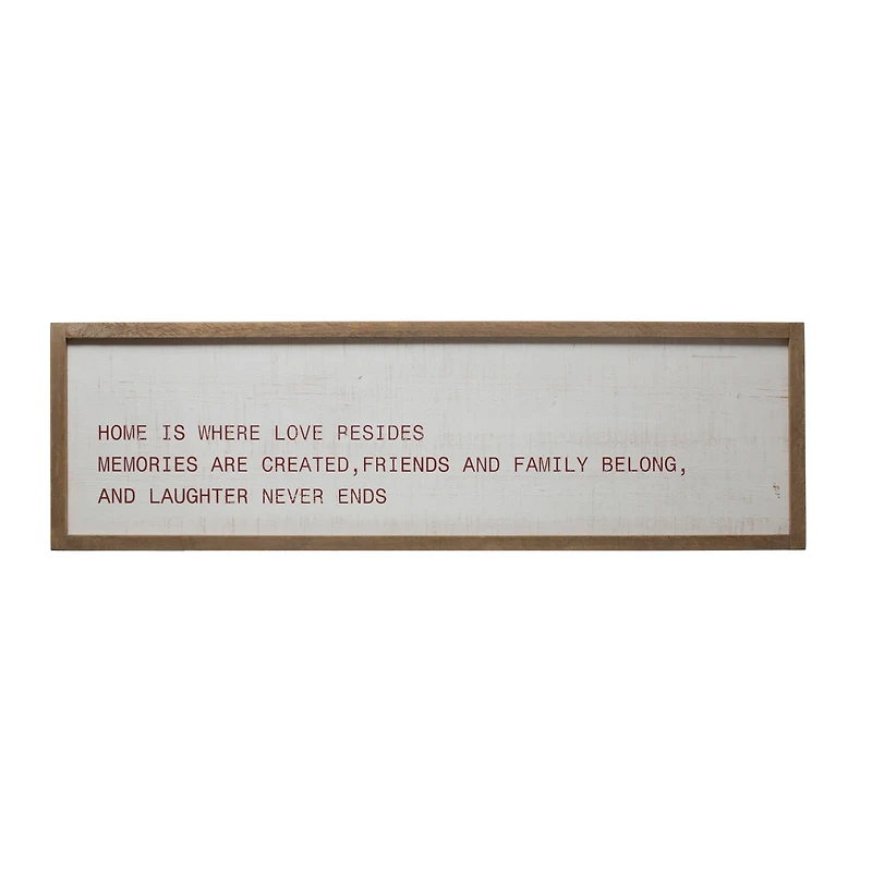Hello Honey® 12" Home Is Where Wood Painting