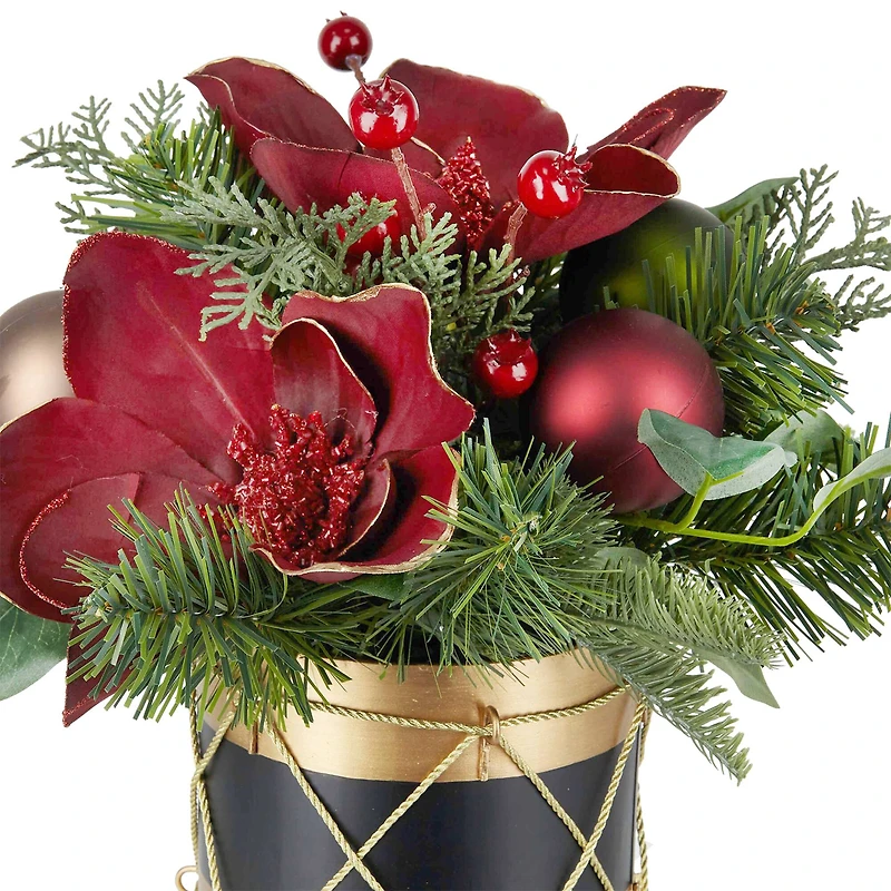 10" Drum with Burgundy Magnolia by Ashland®