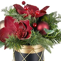 10" Drum with Burgundy Magnolia by Ashland®