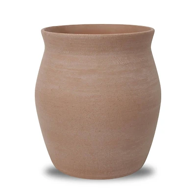 9.5" Beige Ceramic Pot by Ashland®