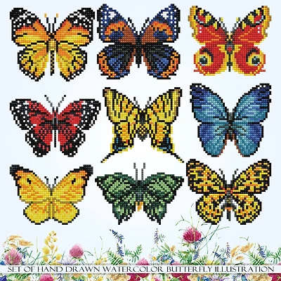 Diamond Dotz® Butterfly Showcase Diamond Painting Kit