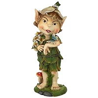 Design Toscano 12.5" Pixie Perry Elfin Gnome Garden Statue
