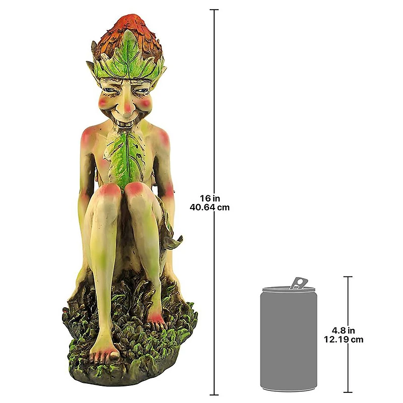 Design Toscano 16" Theodor the Garden Troll Sculpture