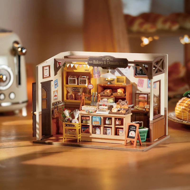 Rolife Becka's Baking House DIY Miniature House Kit