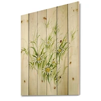 Designart - Retro Drawing of Flowers I