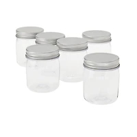 8oz. Plastic Mason Jars by Celebrate It™, 6ct.