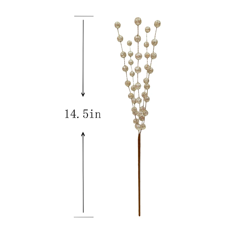 14.5" Glitter Berry Pick by Ashland