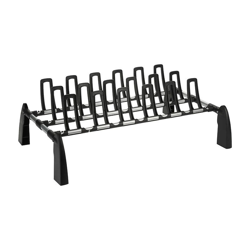Organize It All 9 Pair Floor Shoe Rack