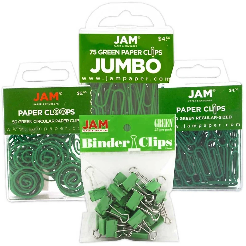 JAM Paper Office Clips Assortment Pack