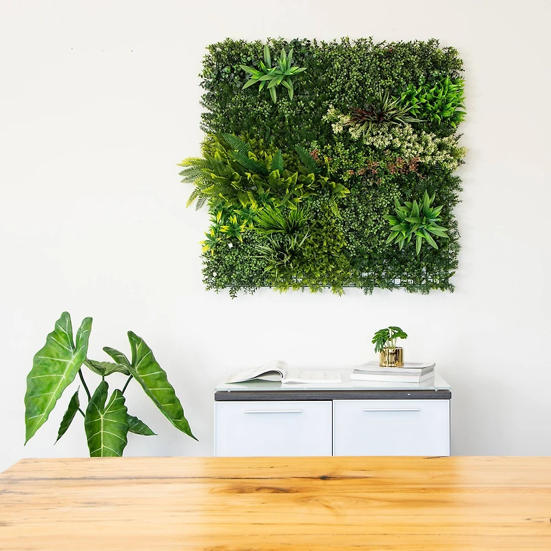 40" Madagascar Forest Artificial Living Wall Panel