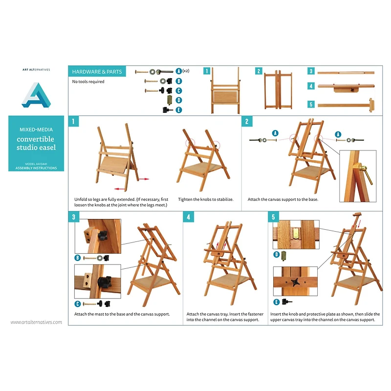 Art Alternatives Multi-Media Easel