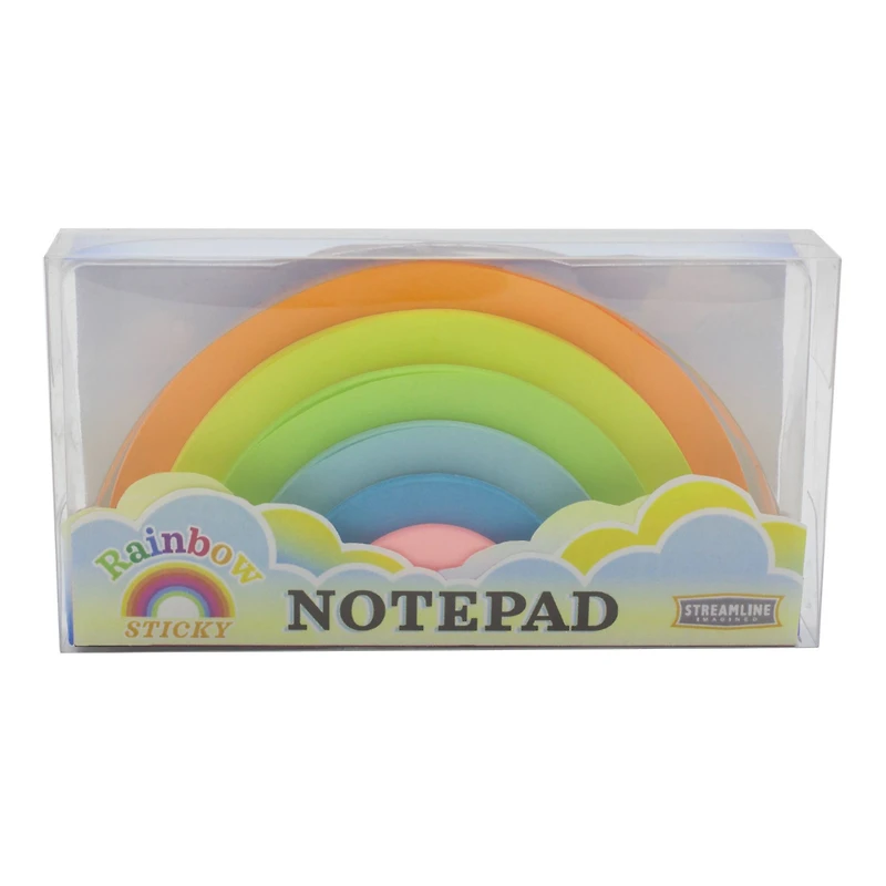 Streamline Rainbow Sticky Notepad