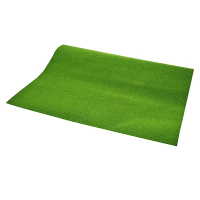 JTT Scenery Products Dark Green Z Scale Grass Mat, 19" x 25"