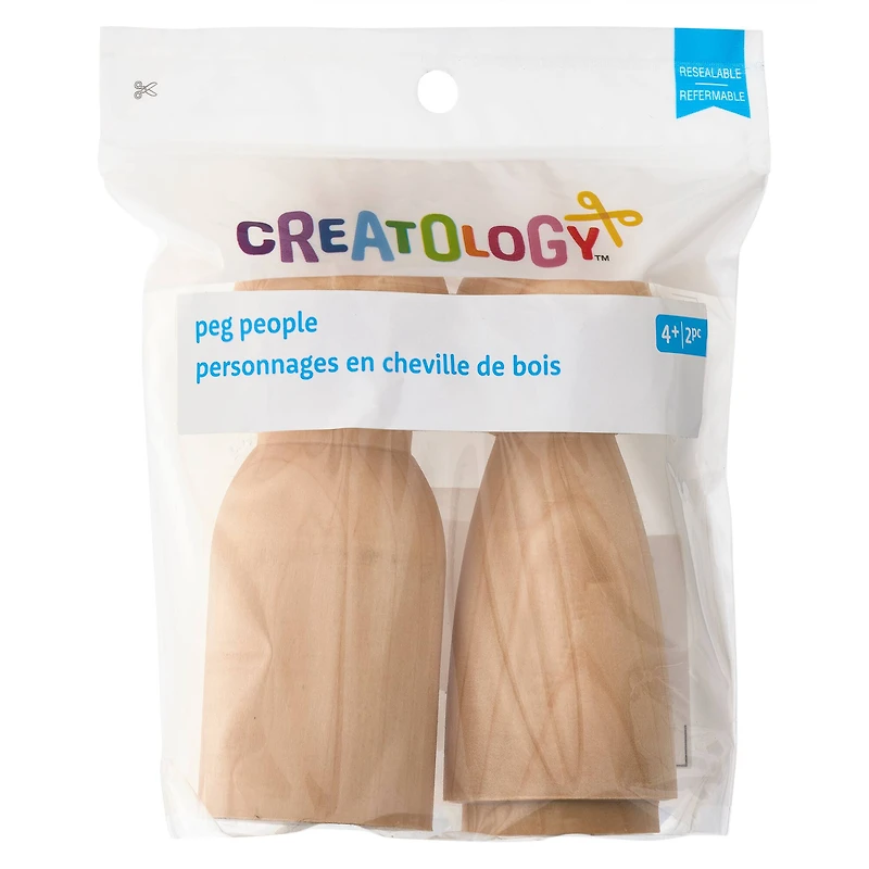 Large Peg People by Creatology™