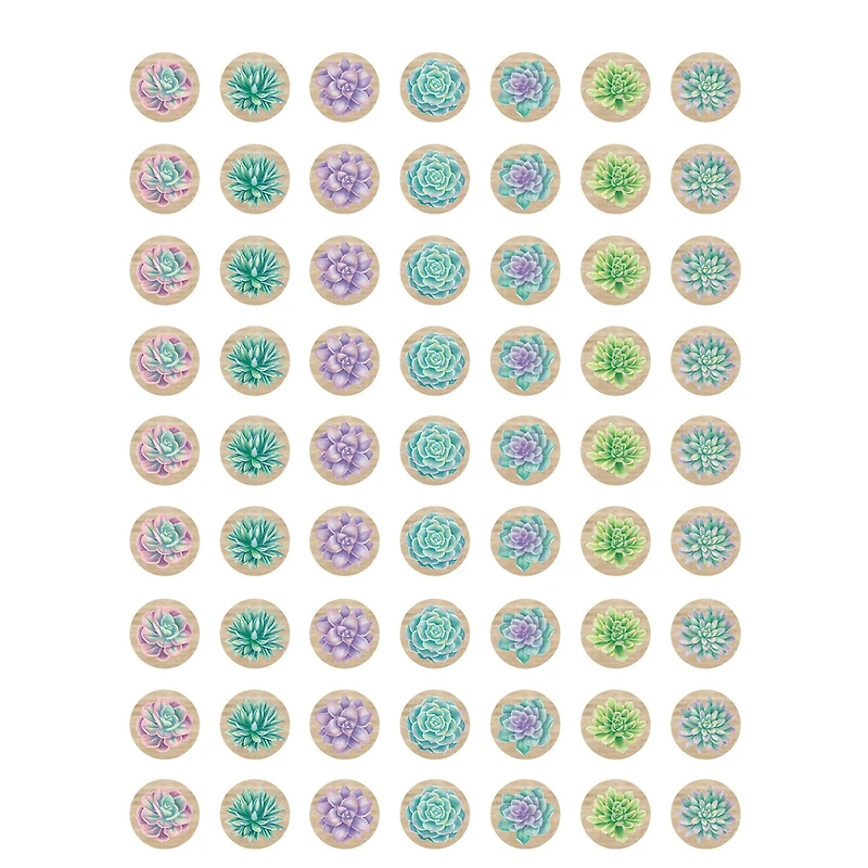 Teacher Created Resources Mini Rustic Bloom Stickers, 12 Packs of 378