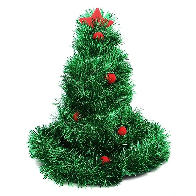 Green Light Up Christmas Tree Hat by Celebrate It™
