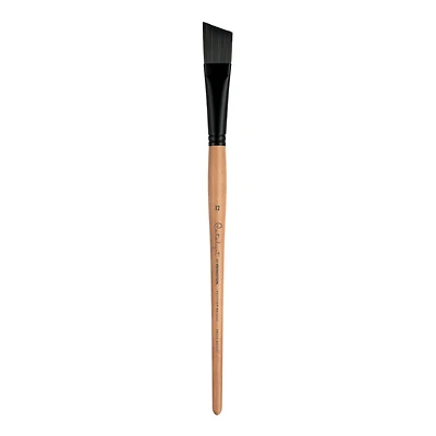 Princeton™ Catalyst™ Polytip™ Long Handle Bristle Angle Bright Brush