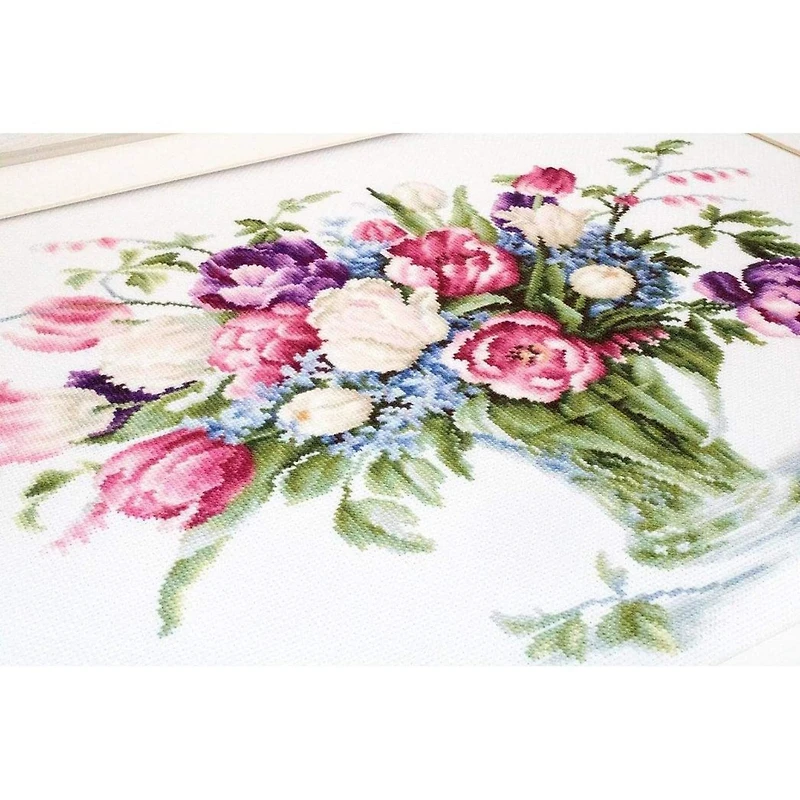 Luca-s Tulips Counted Cross Stitch Kit