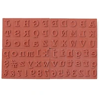Block Alphabet & Numbers Wood Stamp Set by Recollections™