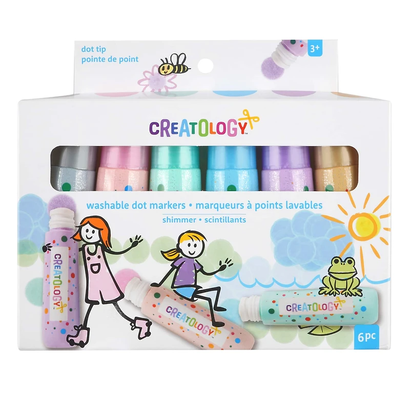 Shimmer Washable Dot Markers by Creatology™