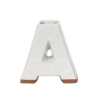 5" Monogram Ceramic Vase by Ashland