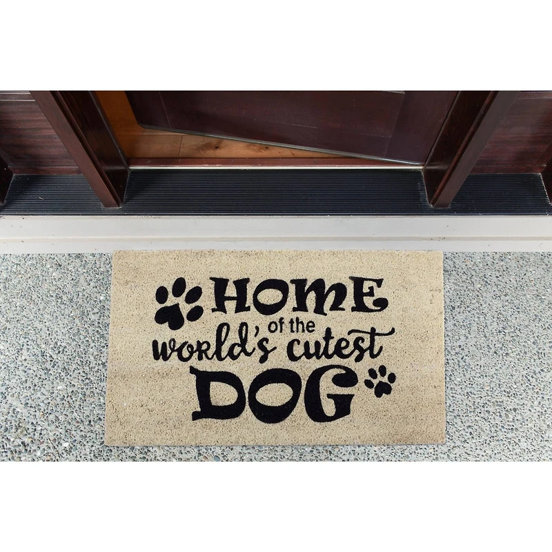 DII® World's Cutest Dog Doormat