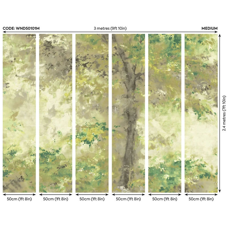 Ohpopsi Summertime Dapple Wall Mural