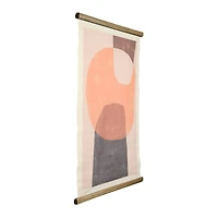 Hello Honey® Abstract Canvas Scroll Wall Hanging